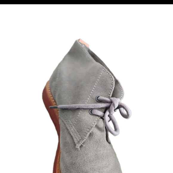 Dr. Martens Mens Gray Suede Manton Desert 2 Eye Boot 11 main image 9